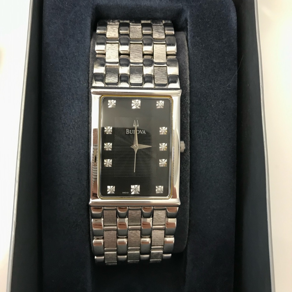 Caravelle Bulova Silver Watch